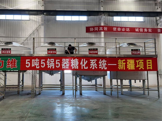 桐乡精酿啤酒设备厂—5吨精酿啤酒设备—新疆项目